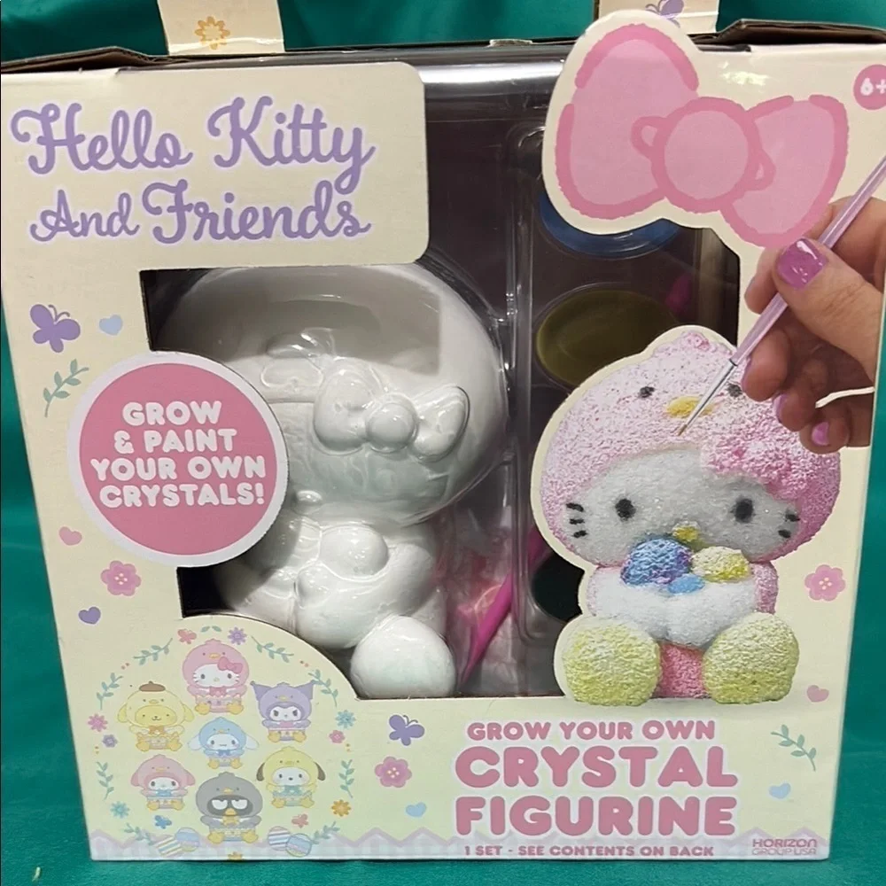Sanrio Hello Kitty Crystal Craft Kit - Pink and White